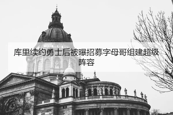 库里续约勇士后被曝招募字母哥组建超级阵容